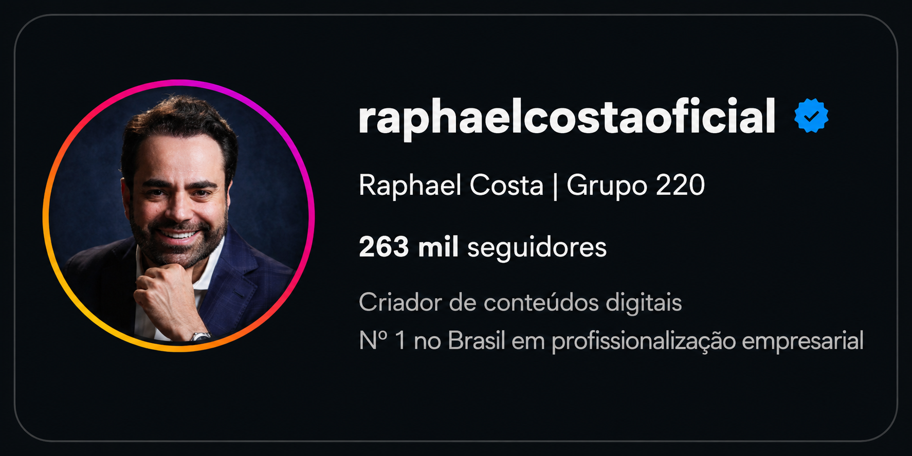 Raphael Costa - Nicho Empresários
